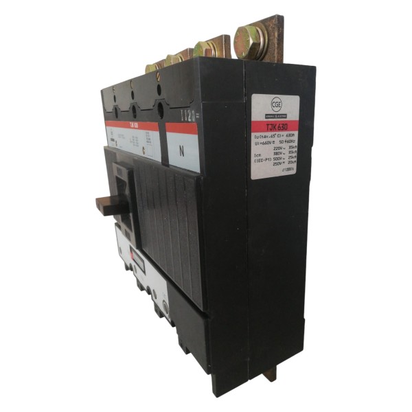 Disjoncteur automatique CGE TJK 630 3PN 630A 35KA